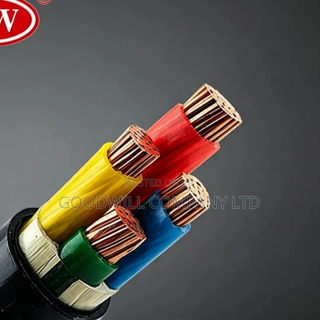 35mm Total 4core Pure Copper Underground Armoured Cable