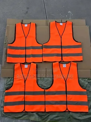 Orange Reflective Vest/Reflector
