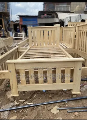 3by6 Wooden Bed in a Perfect State Available for Sale