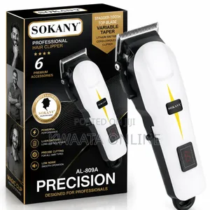 Sokany Cordless Hair Clipper Precision Trimmer Shaving Machine AL-809A
