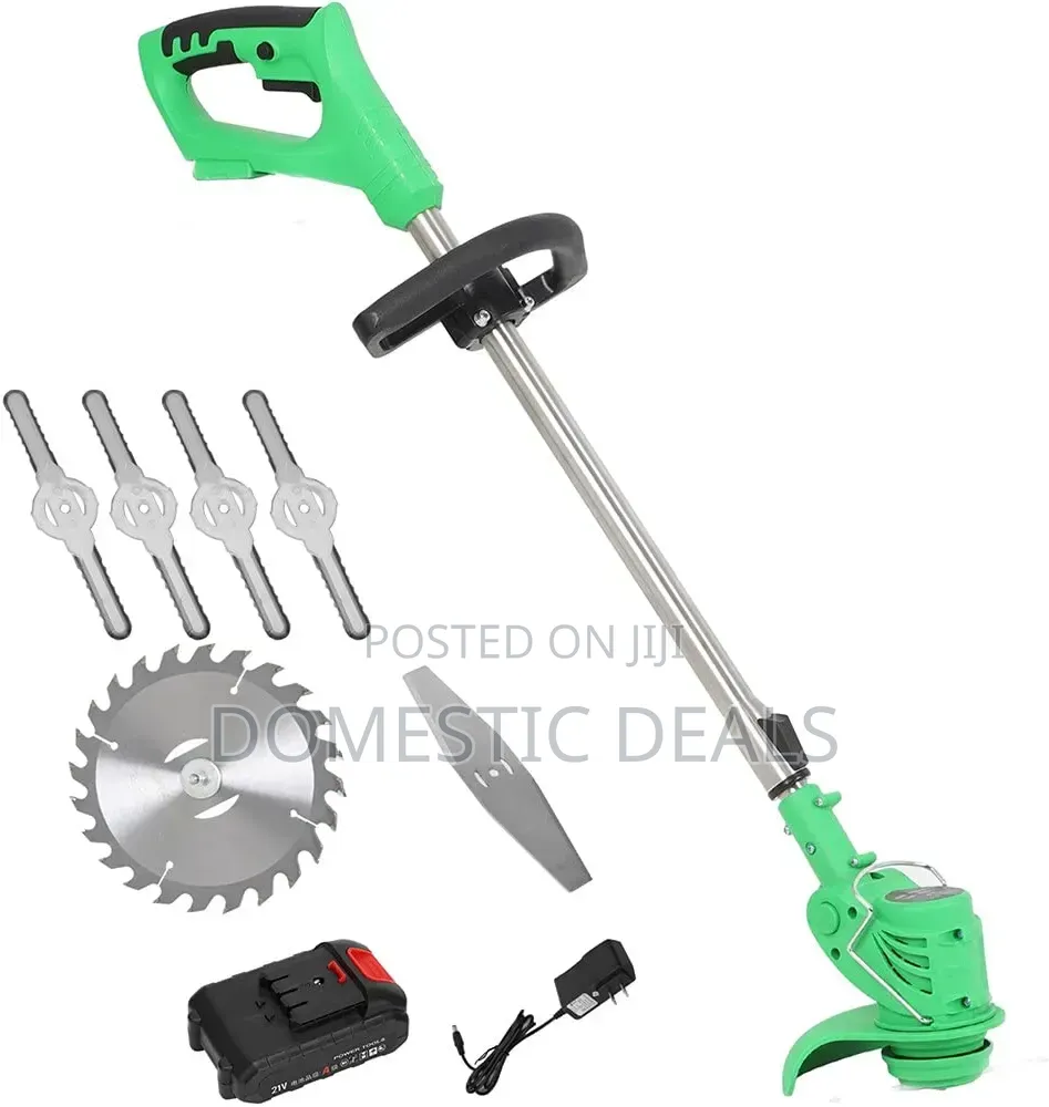 Cordless Grass Cutter Machine With Lithium-Ion Battery