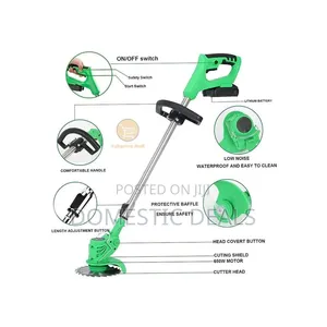 Cordless Grass Cutter Machine With Lithium-Ion Battery