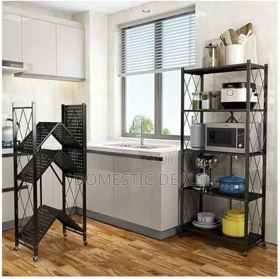 Metal Stand for Organizing Tools and Kitchen Appliances Foldable