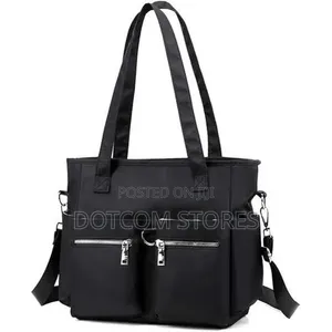 Genetic Multi Pocket Soft Nylon Shoulder Bag