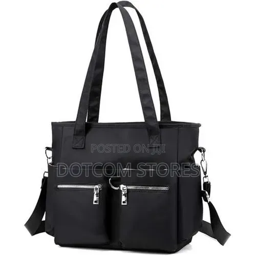 Genetic Multi Pocket Soft Nylon Shoulder Bag