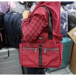 Genetic Multi Pocket Soft Nylon Shoulder Bag