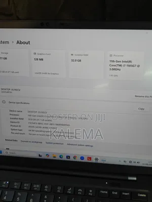 New Laptop Lenovo ThinkPad X1 Carbon 32GB Intel Core i7 SSD 512GB