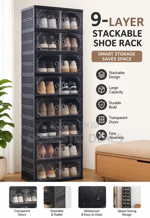 Foldable Shoe Organizer