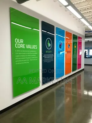 Indoor Display ACRLIC Signs Panels