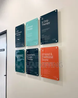 Indoor Display ACRLIC Signs Panels