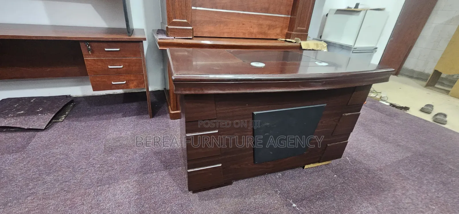 120cm Excellent Office Tae With Attached Drawers
