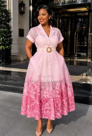 Unique Floral Dress