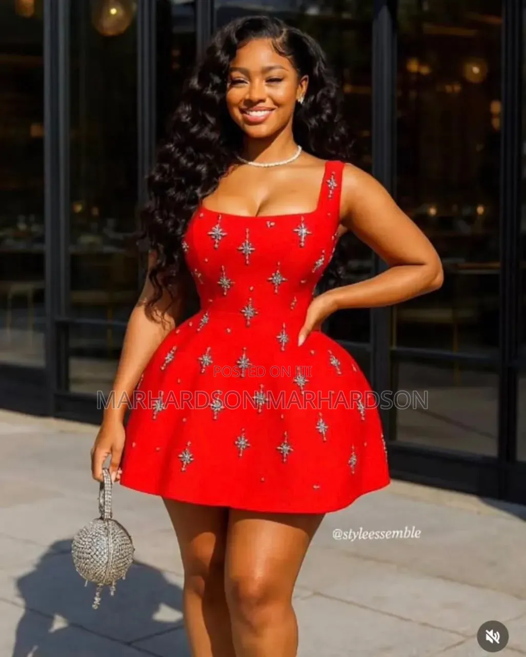 Backless Short Bowtie Dress