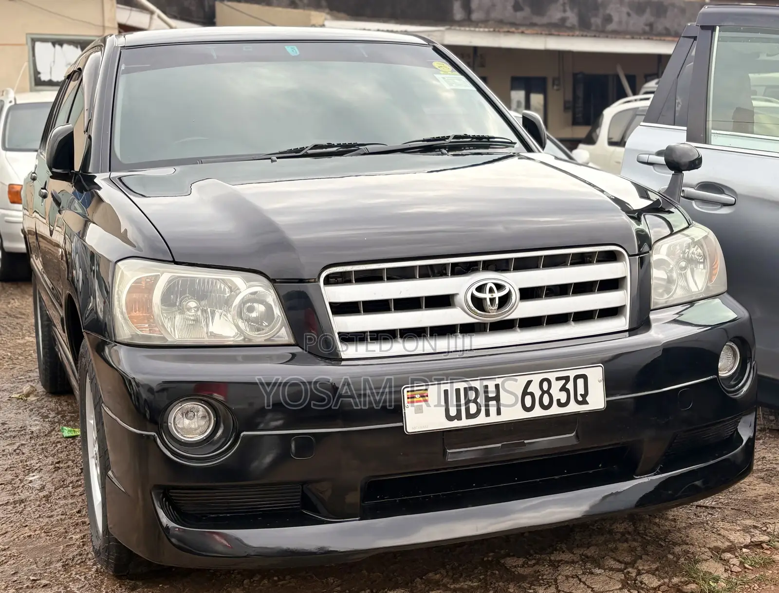 Toyota Kluger 2008 Black