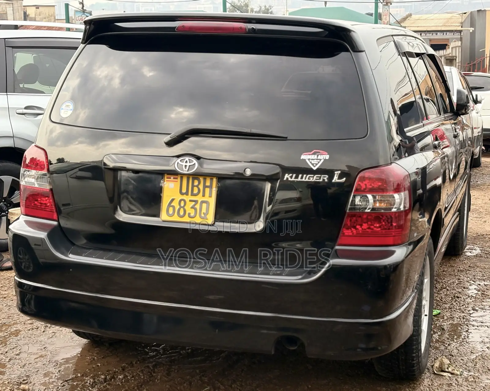Toyota Kluger 2008 Black