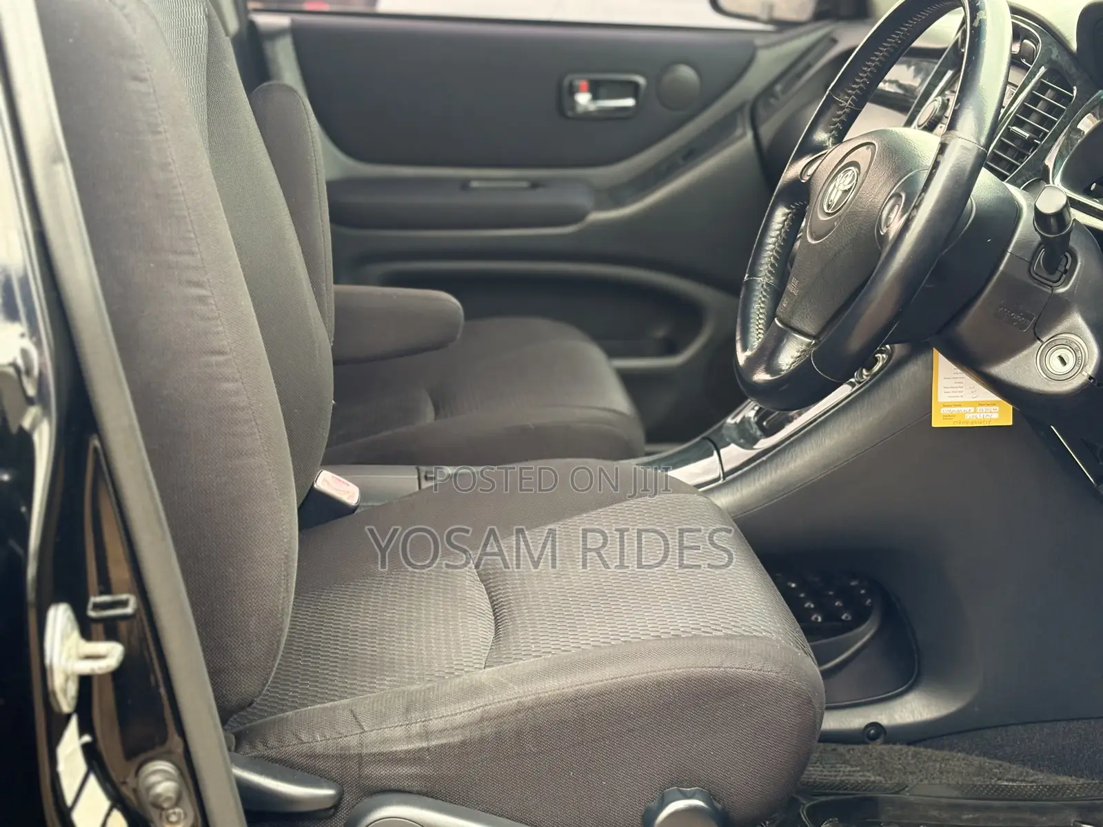 Toyota Kluger 2008 Black