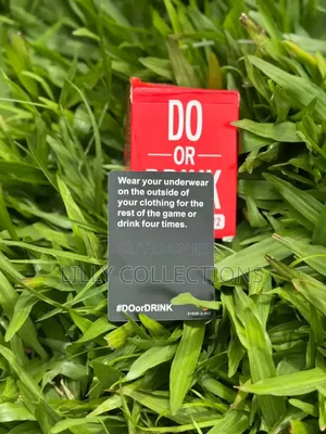 Do or Drink It Game Cards