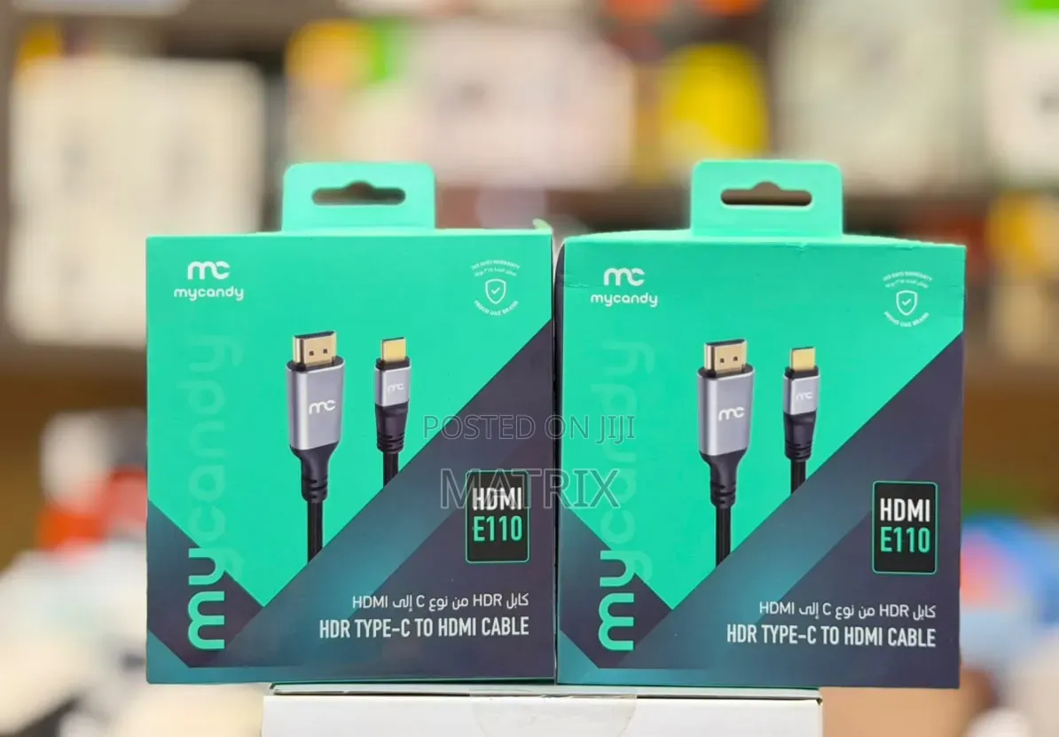 Type C to HDMI Cable 2m