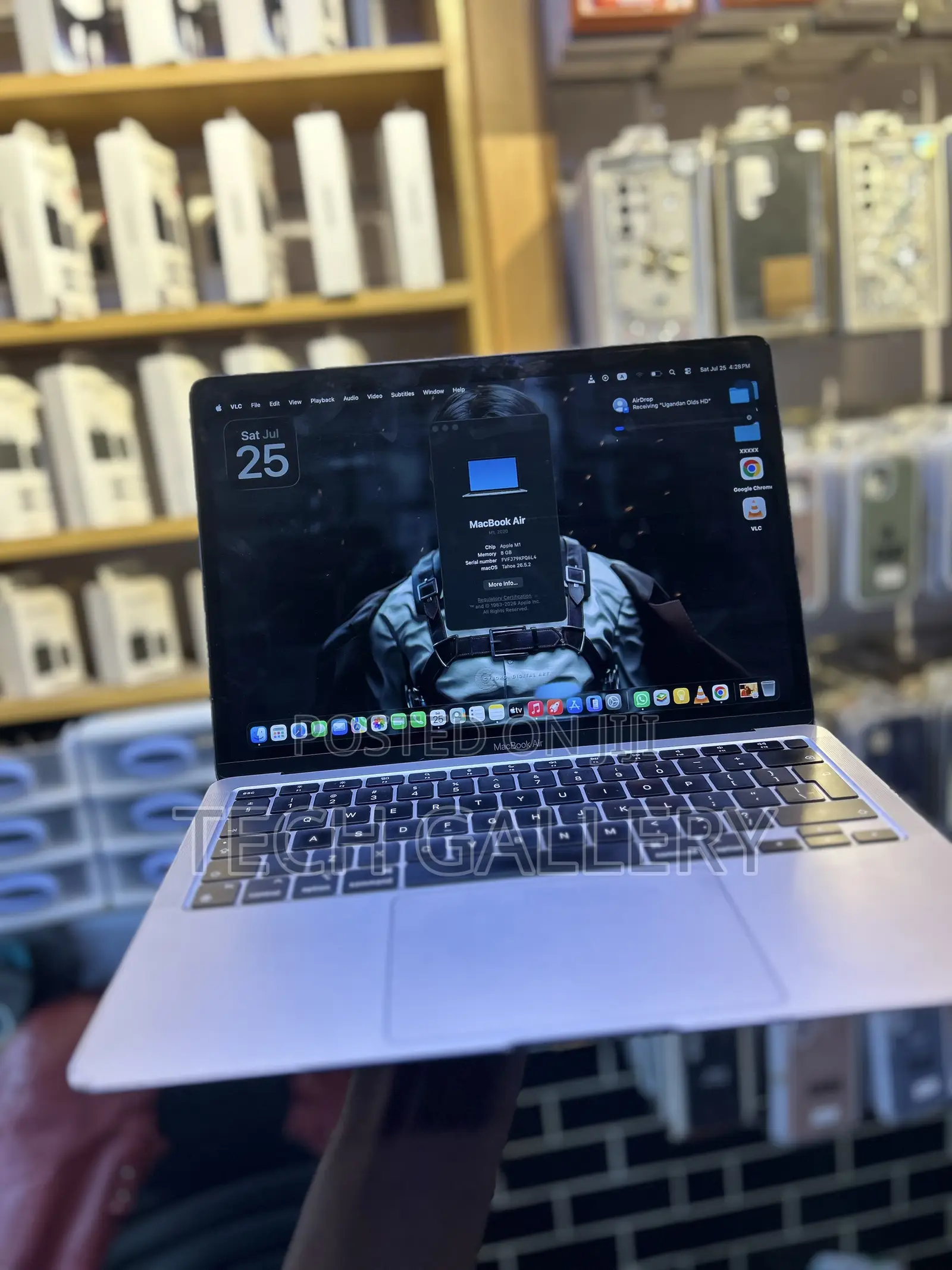 Laptop Apple MacBook Air 2020 8GB Apple M1 SSD 256GB