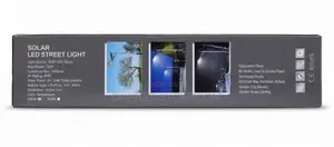 Dawnice 100W Solar LED Street Light - Full Kit + Install