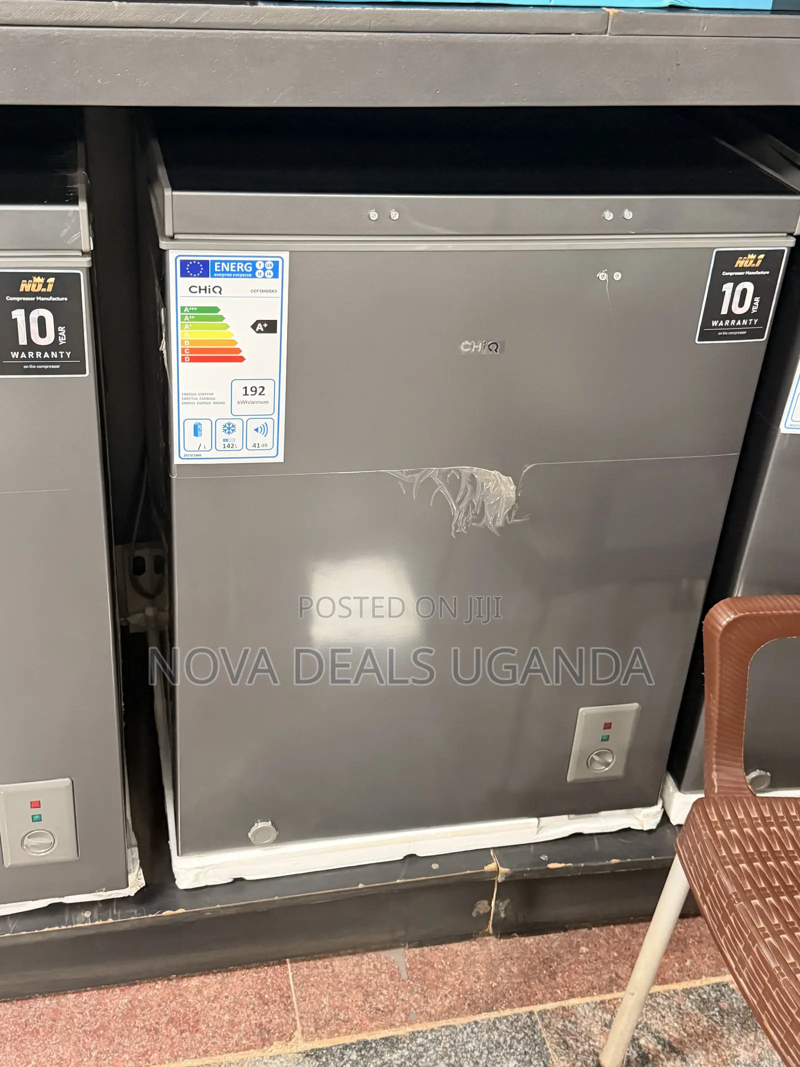 Chiq 180l/184l Deep/Chest Freezer Model CCF184 Fast Freezing