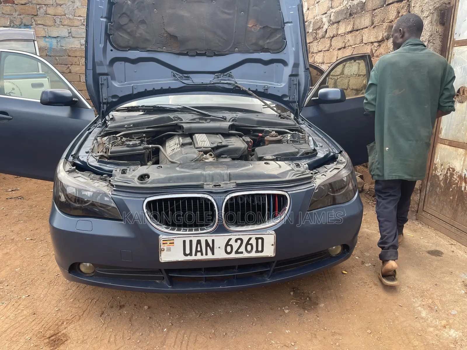 BMW 520i 2007 Blue