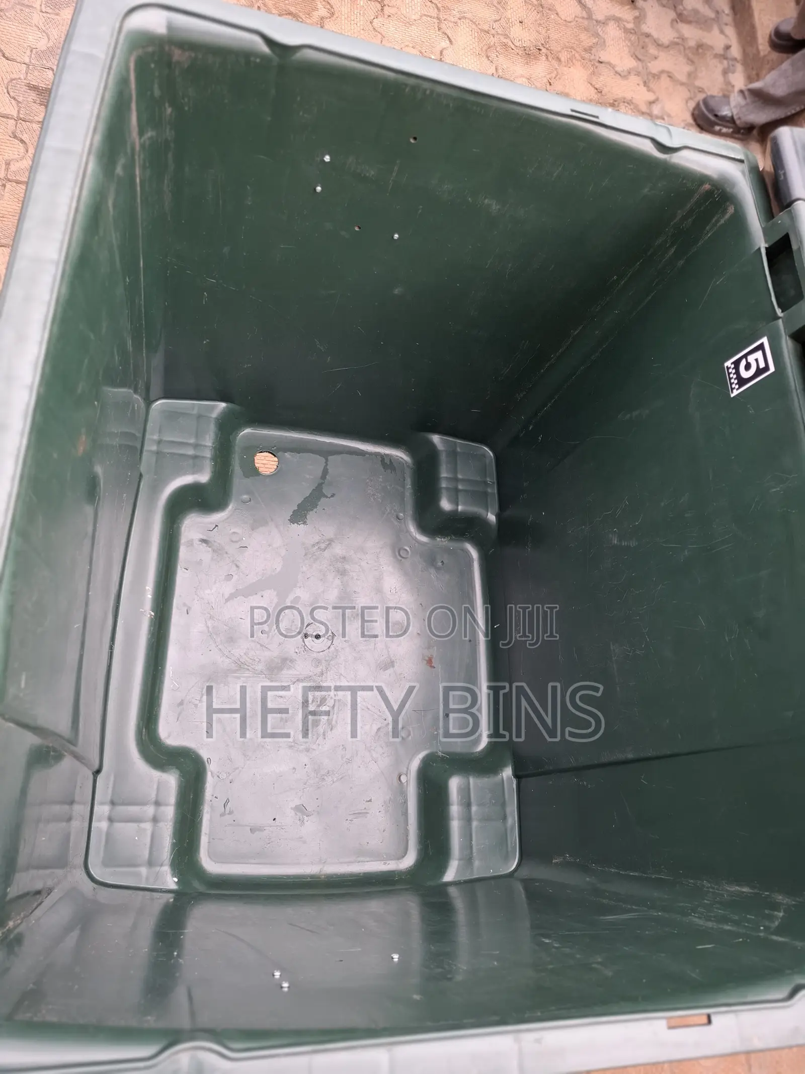 Heavy-Duty 4-Wheelie Waste Bins