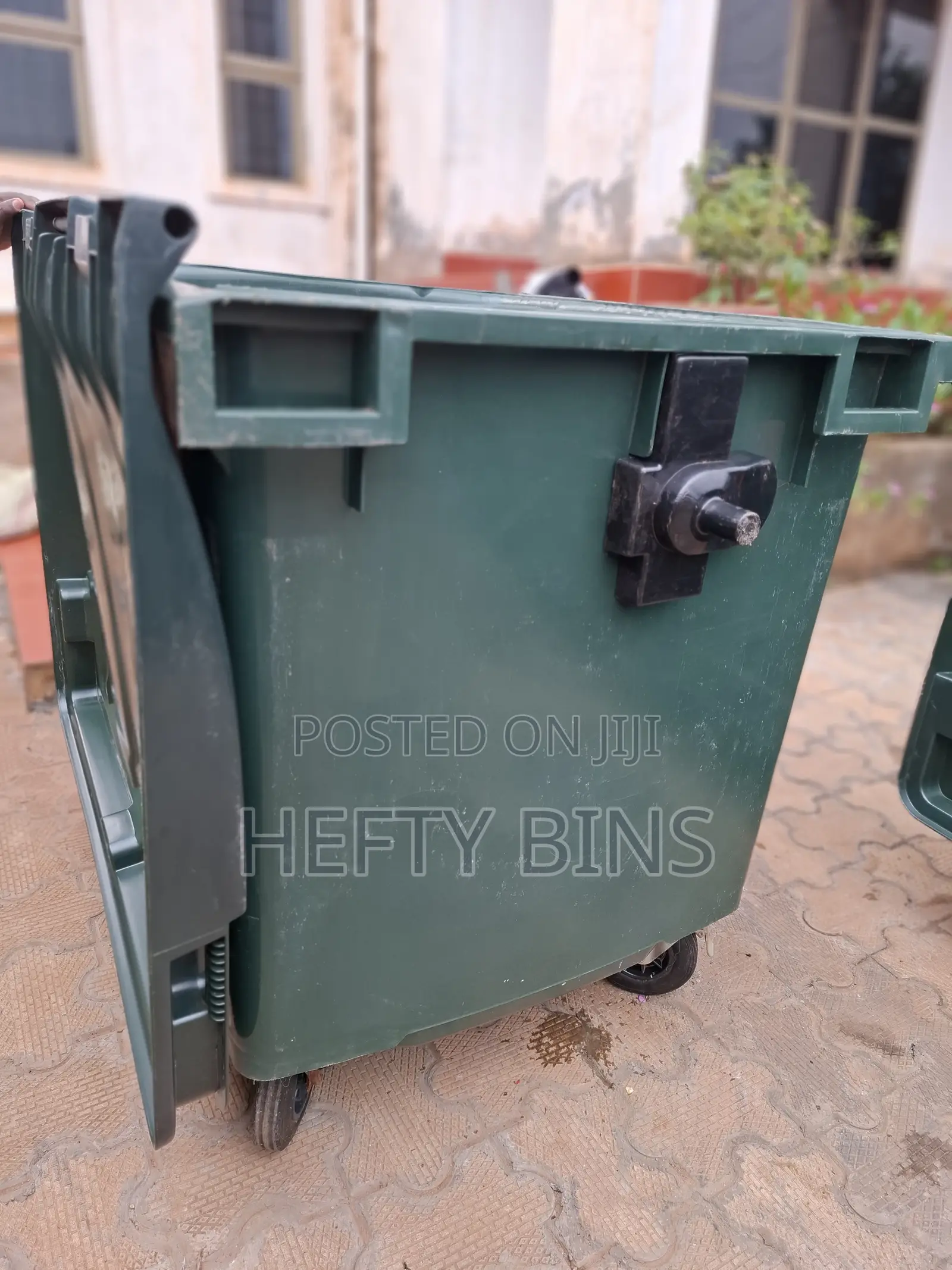 Heavy-Duty 4-Wheelie Waste Bins