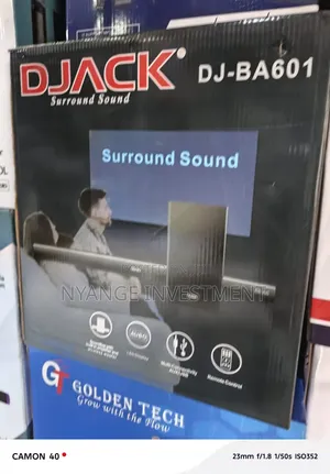 Djack DJ-BA601 Sound Bar With a Wireless Woofer and LED Display.
