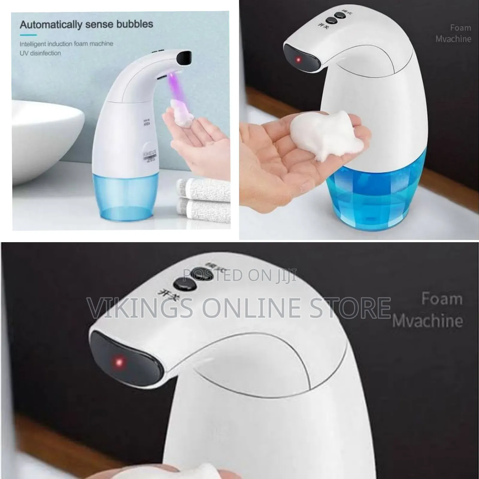 Magic Hand Foam Automatic Touchless Dish Soap Dispensers for Bathroom