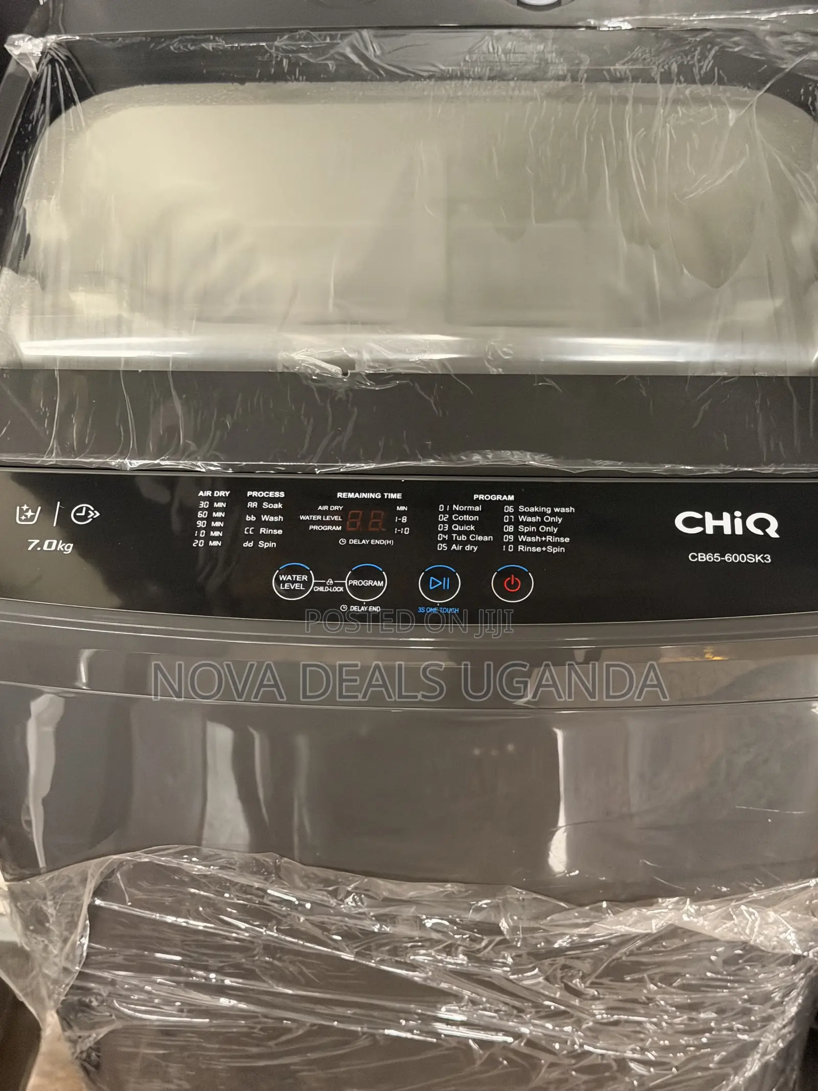 Chiq 7KG Automatic Top Loading Washing Machine