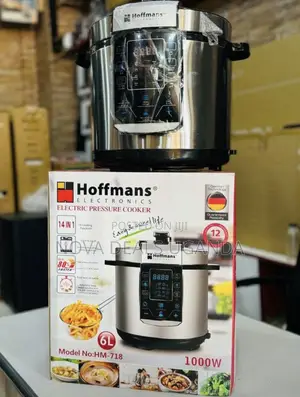 Hoffmans 6L Electric Pressure Cooker HM-718, 1000W