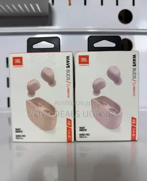 JBL Wave Buds True Wireless Earbuds, Deep Bass, 32H Battery