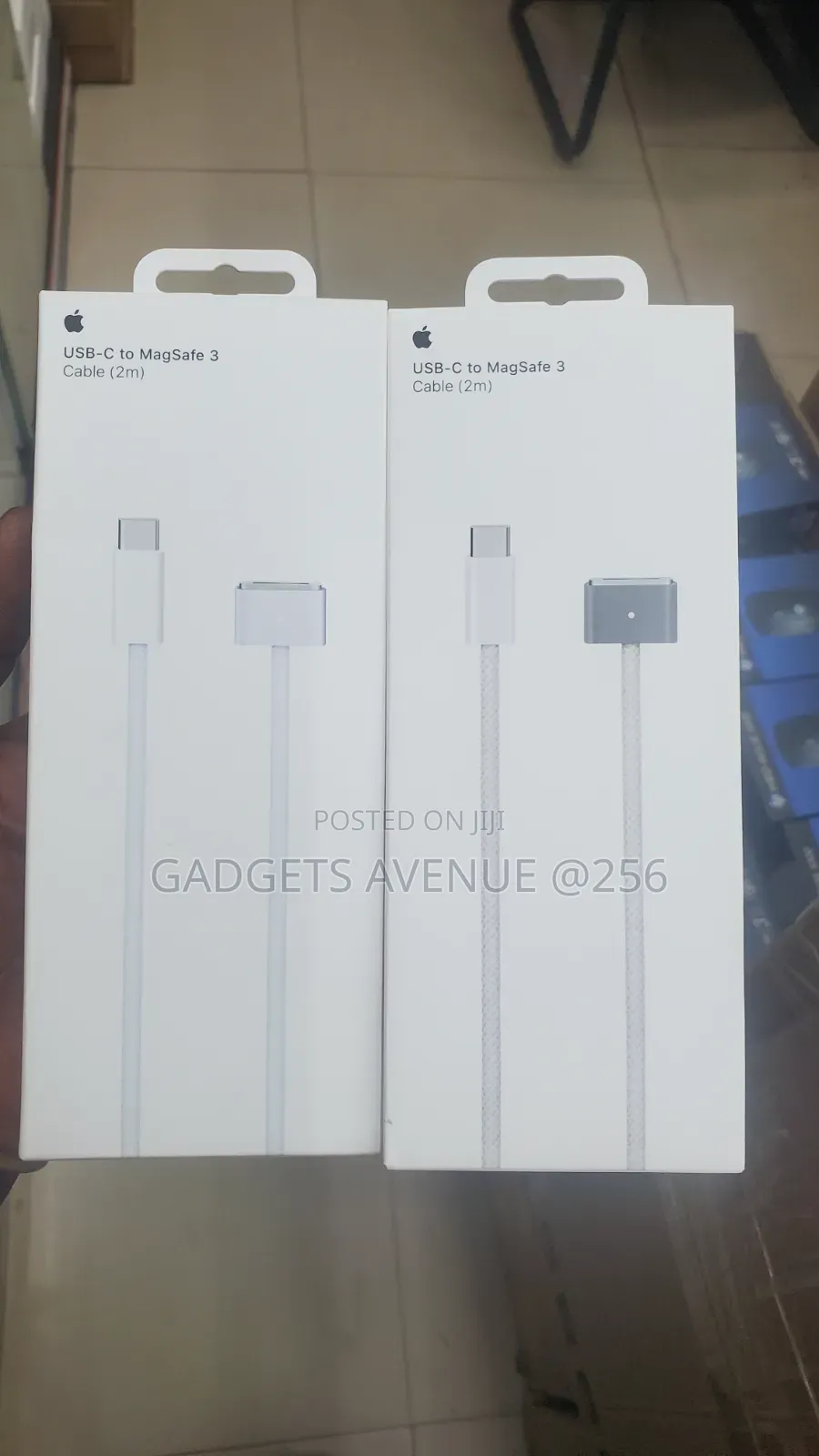Apple USB-C to MagSafe 3 Cable (2m) for Charging MacBooks.