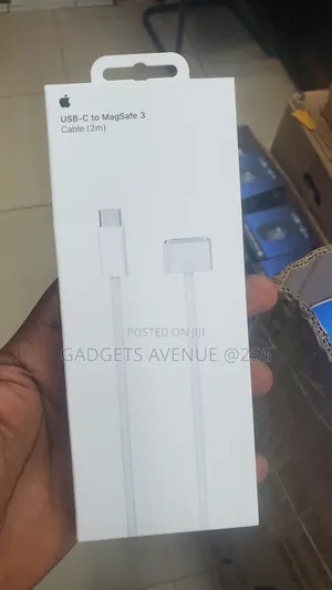 Apple USB-C to MagSafe 3 Cable (2m) for Charging MacBooks.