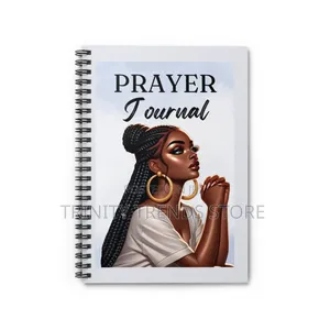 Prayer Journal – A5 Spiral Journal for Prayer Requests Faith
