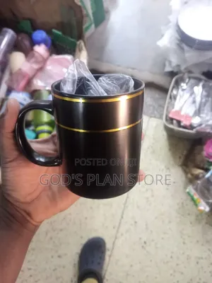 12pcs Black Ceramic Cups Ceramic Cups