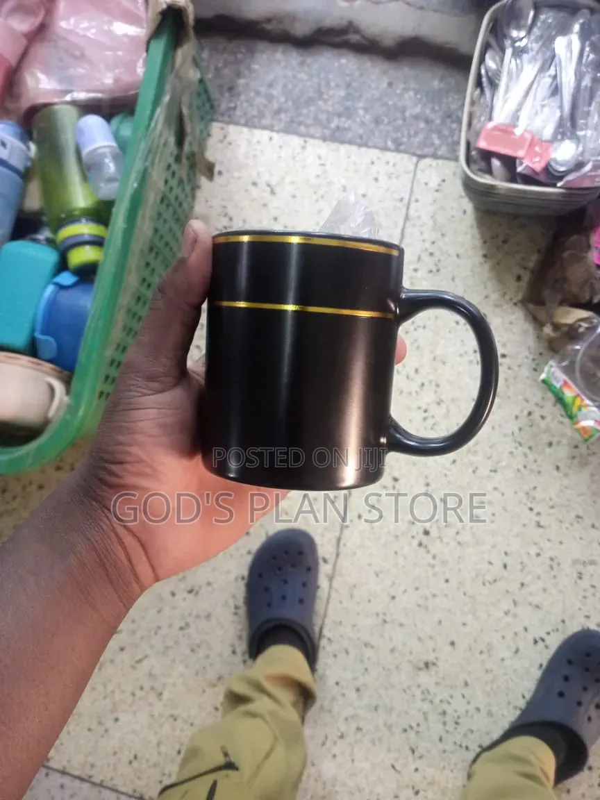12pcs Black Ceramic Cups Ceramic Cups