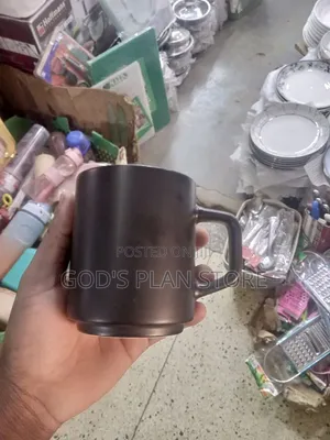 Classic Black Ceramic Cups Ceramic Cups 12pcs