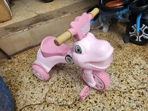 Pink Ride on Kid's Tricycle,plays Kids Sounds,0 to 2years