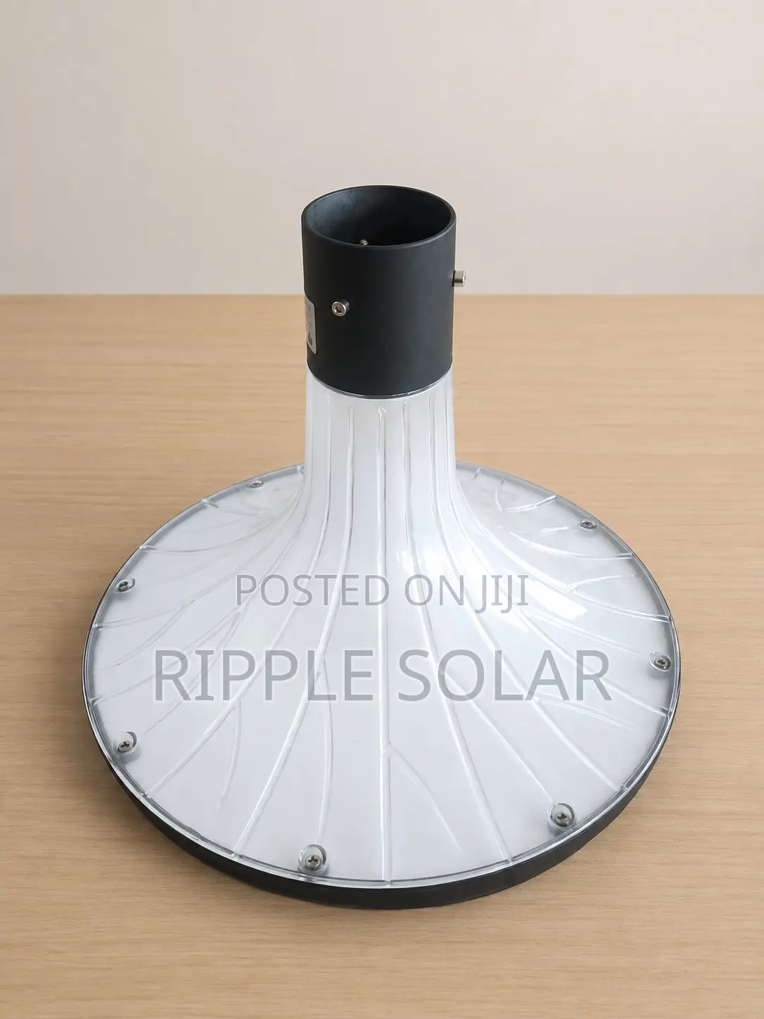 300W Solar Garden Pole Light 25W Panel IP65 Remote