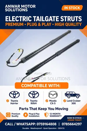 Electric Tailgate Struts