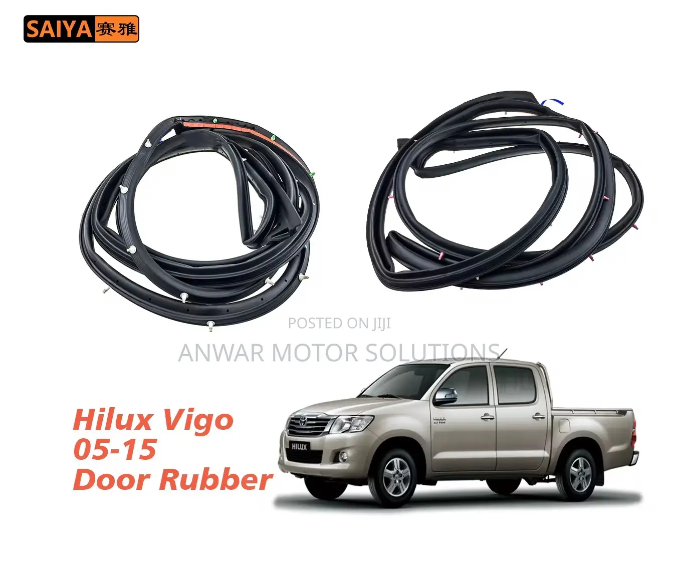 Hilux Vigo Door Rubbers