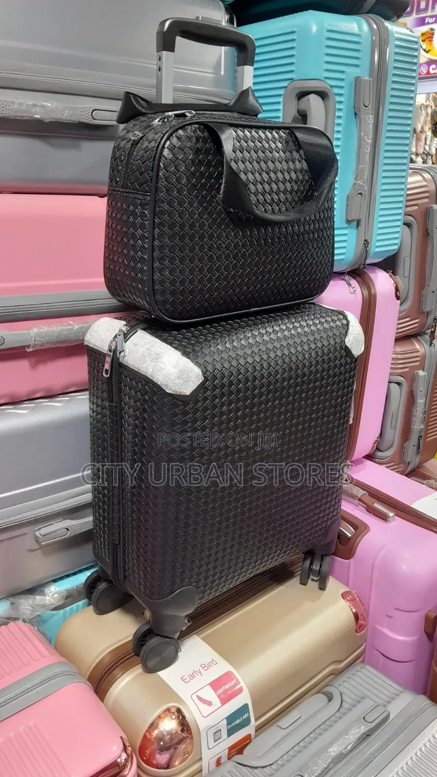 2pc Original Black Suitcase