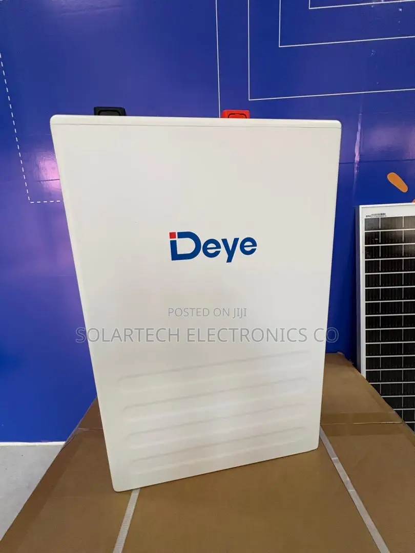 Deye 5.12kWh Wall Mounted Lithium Battery | Smart BMS