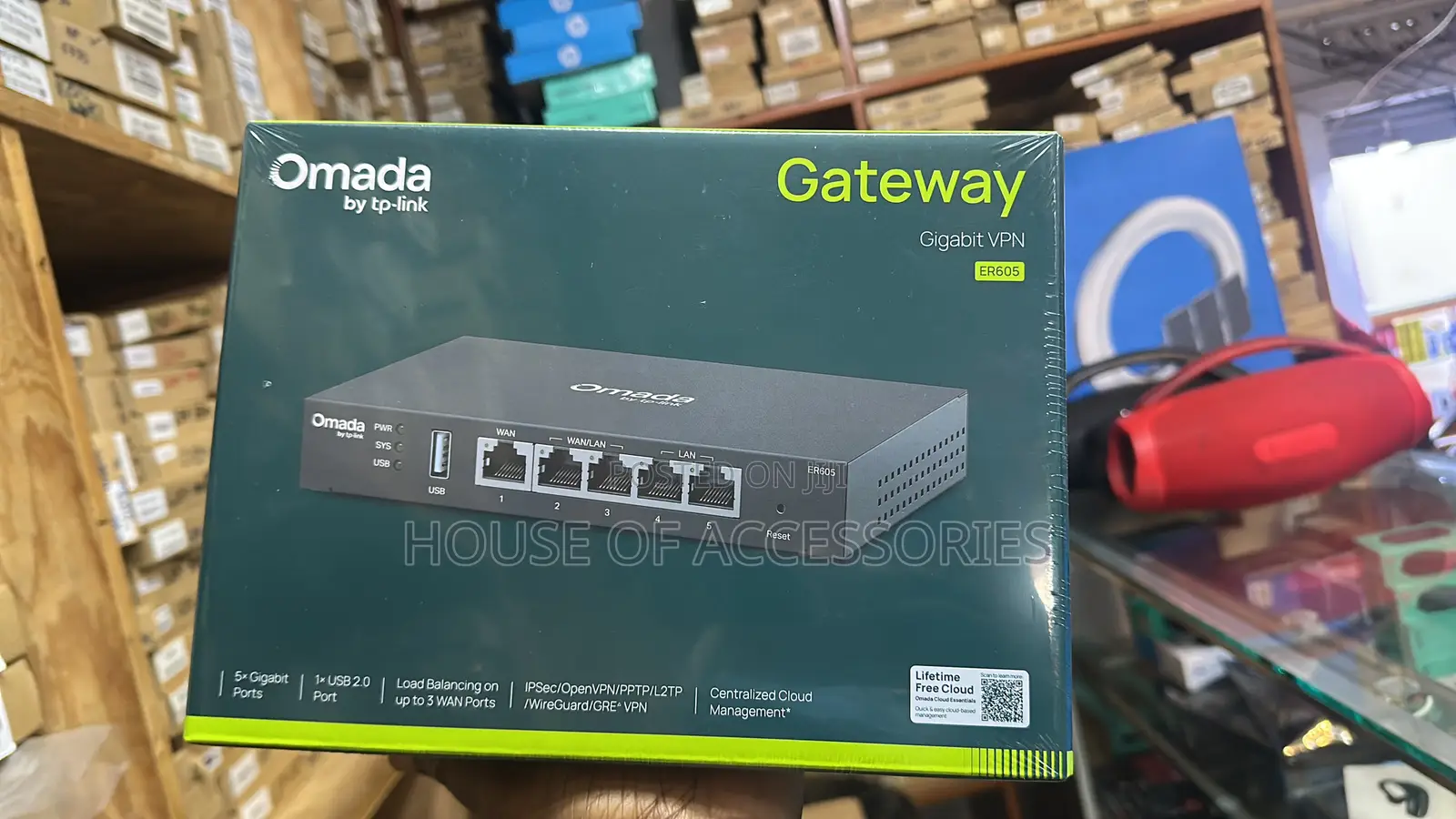 Tplink Er605 VPN Gigabit Router Omada