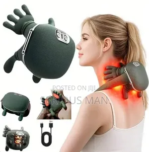 Electric, Wireless Bionic Hand Neck and Shoulder Massager