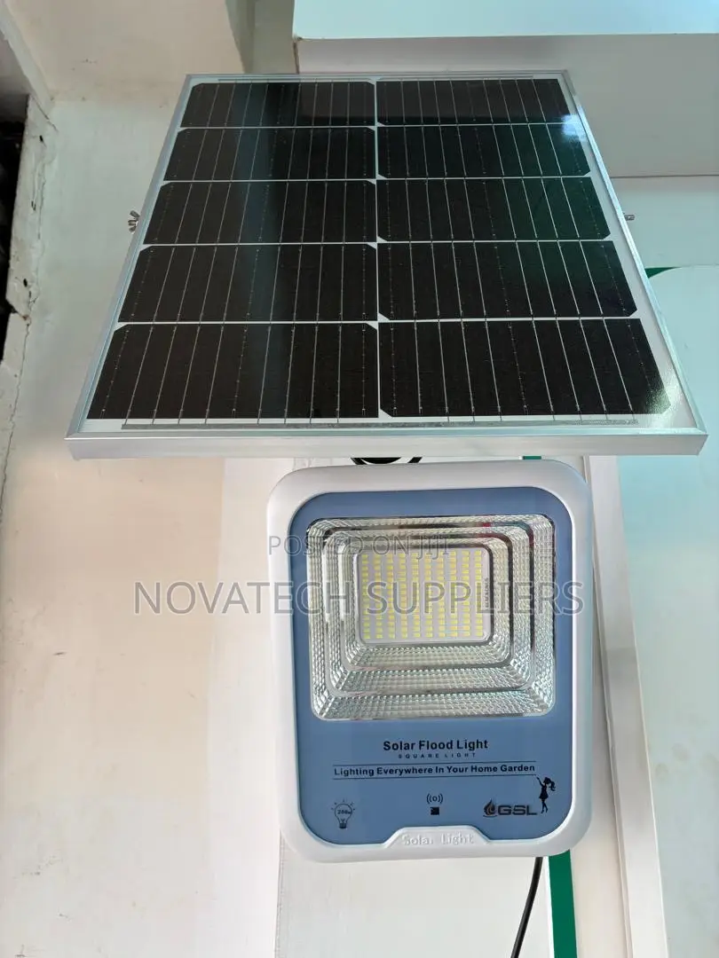 High-Brightness 200W LED Solar Security Flood Light IP65
