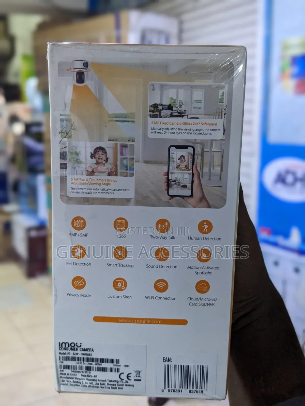 IMOU Ranger Dual Indoor Smart Security Camera 10MP