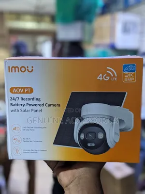 Imou Battery Powered Solar Camera With Solar Panel 5MP
